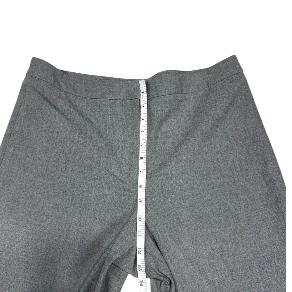 Talbots Heritage Fit Cropped Trousers Gray Size 12 - Picture 6 of 9